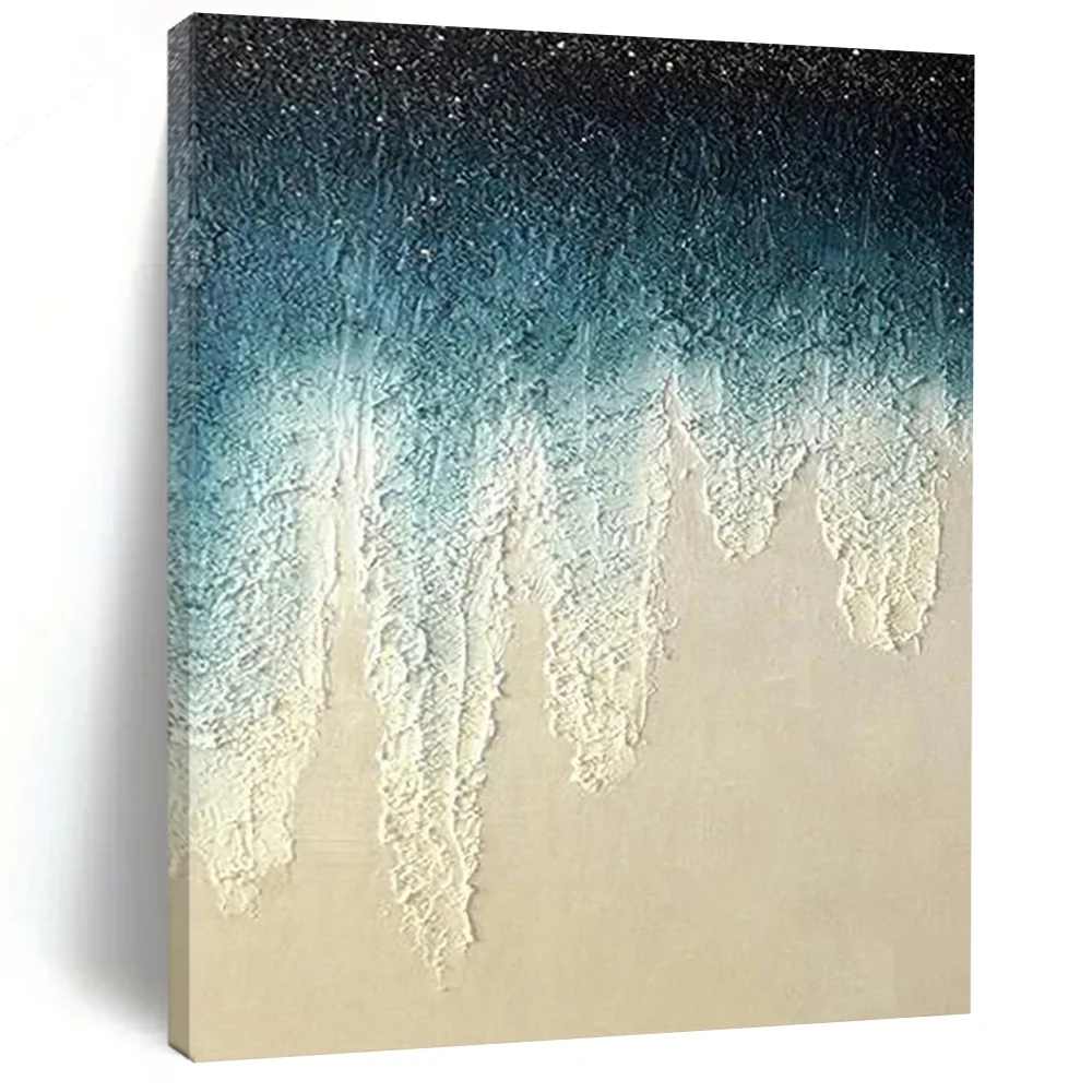 Blue_White_Textured_Gradient_Drip_Canvas_Wall_Art_3K1XE wall art